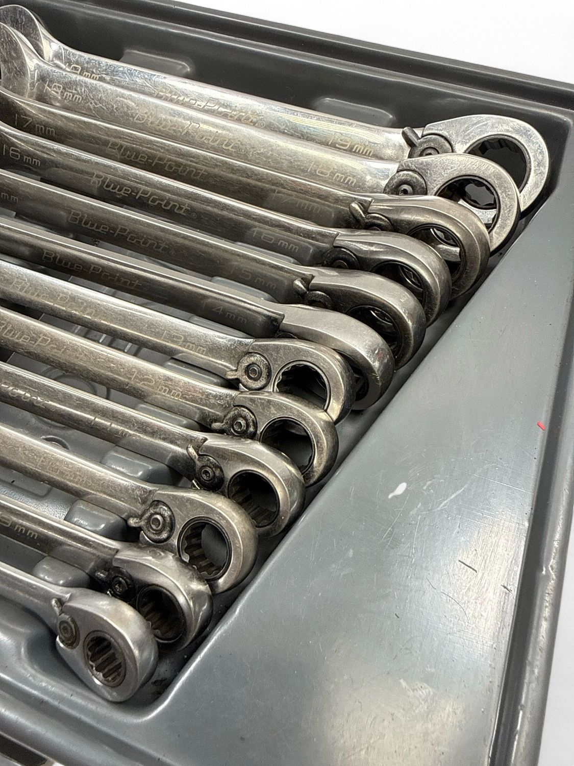 Blue Point 12 Pc. 12-Point Metric 15° Offset Ratcheting