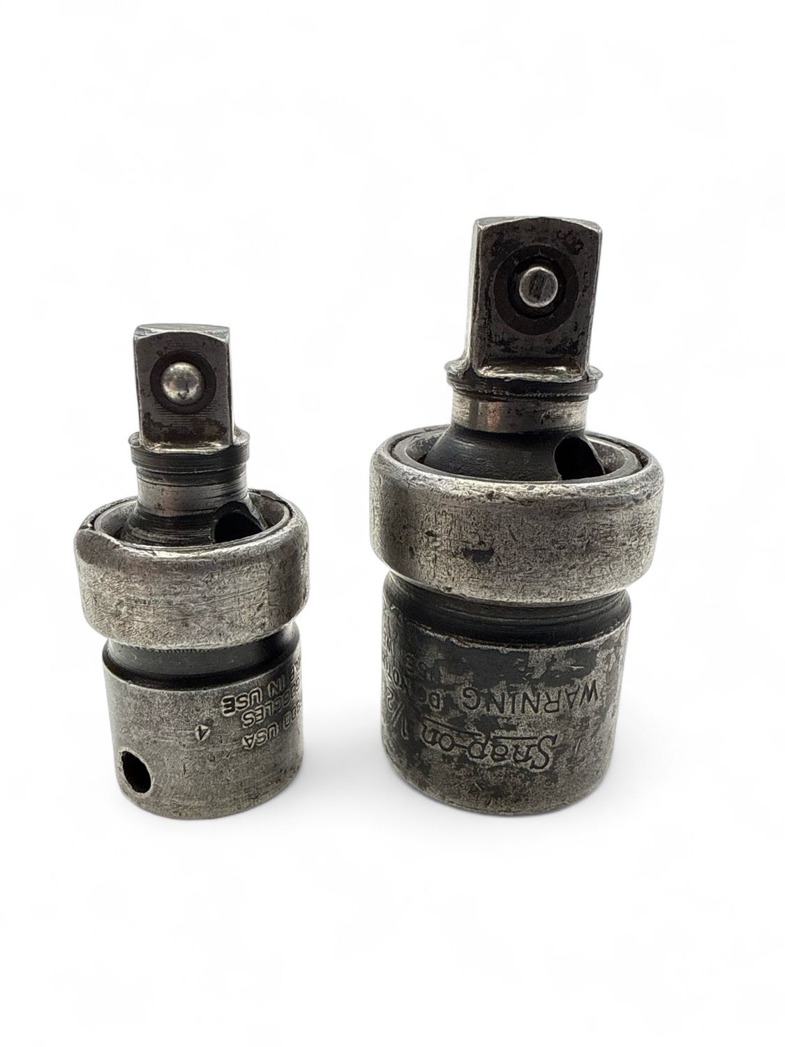 Snap On 2 pc Combination Drive Impact Universal Joint Set (3/8 and 1/2" Drive), 202IP