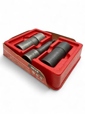 Snap On 3 Pc. 1/2" Drive Double-Ended Lug Nut Socket Set, 2003LN