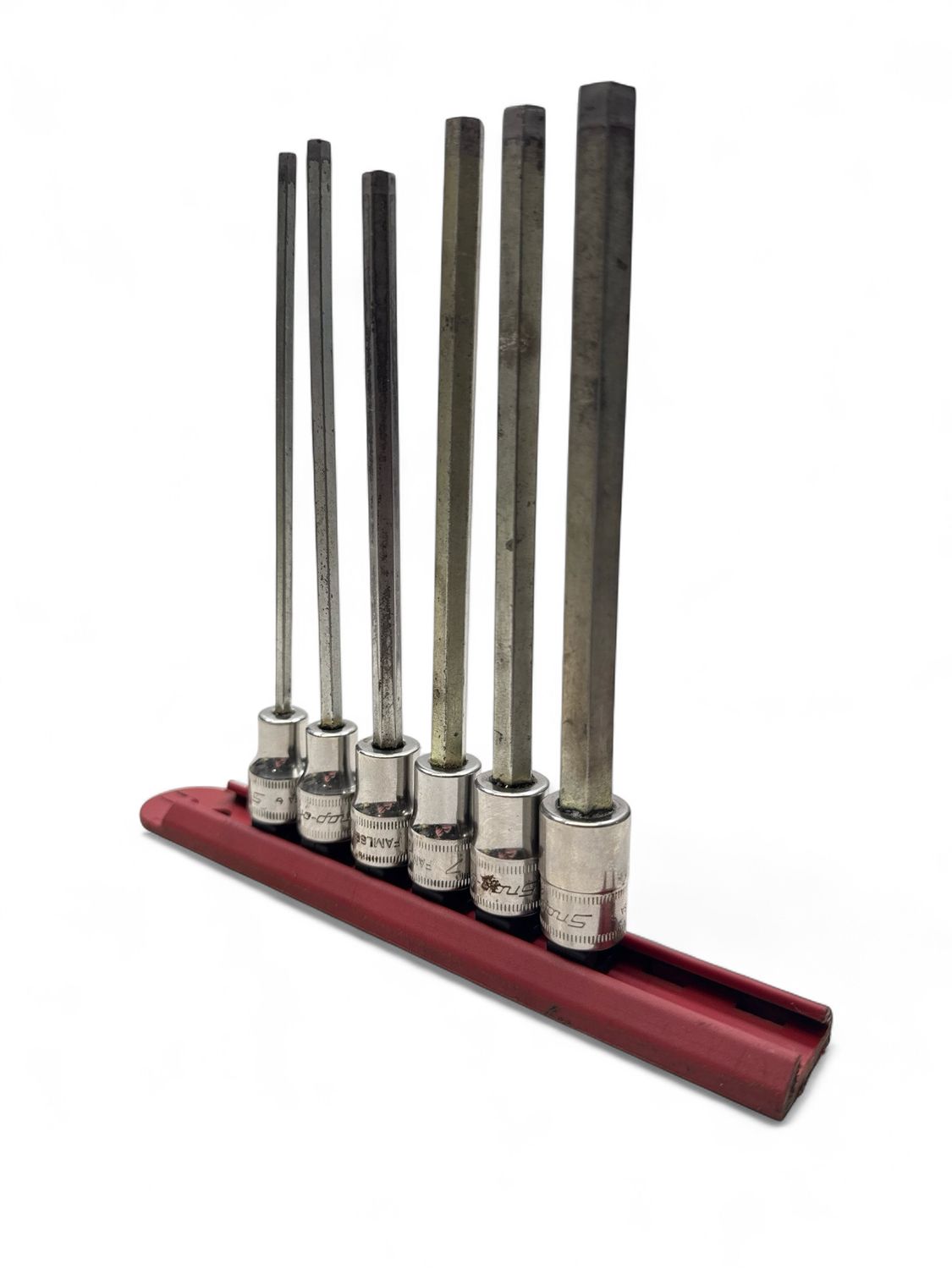 Snap On 3/8” Drive 6pc Metric Long Hex Key Socket Set, 206EFAML