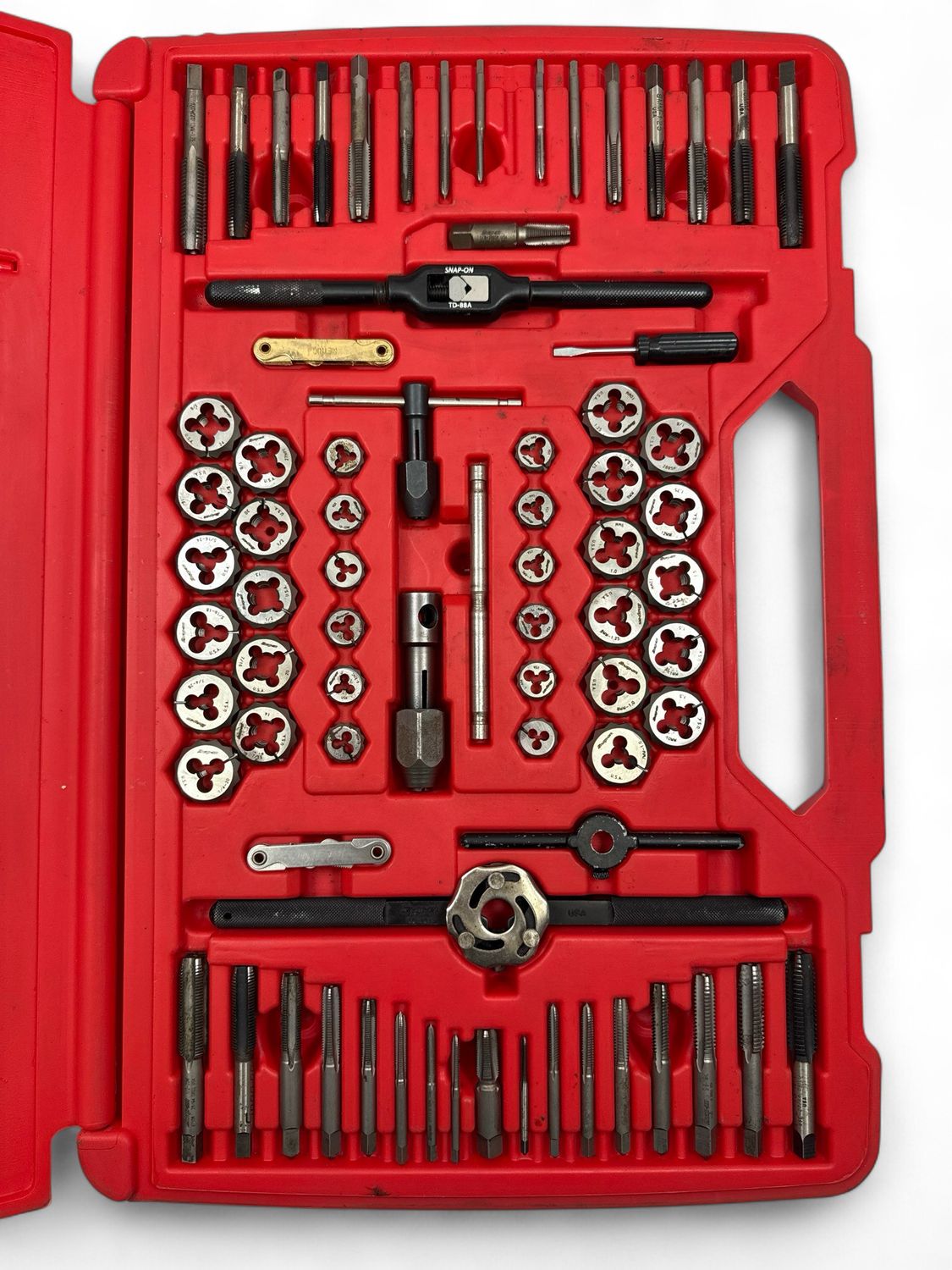 Snap On 76 Pc. Tap & Die Set, TDTDM500A