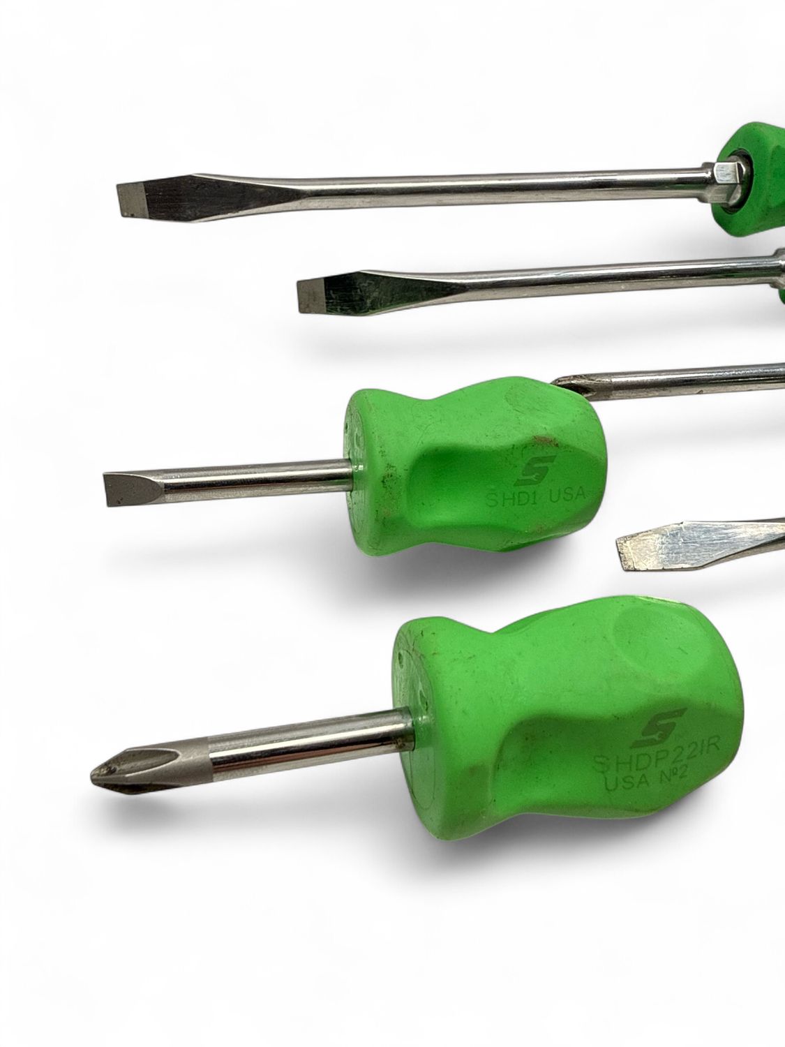 Snap On 8 Pc. Instinct Hard Grip Combination Screwdriver Set, SHDX80G