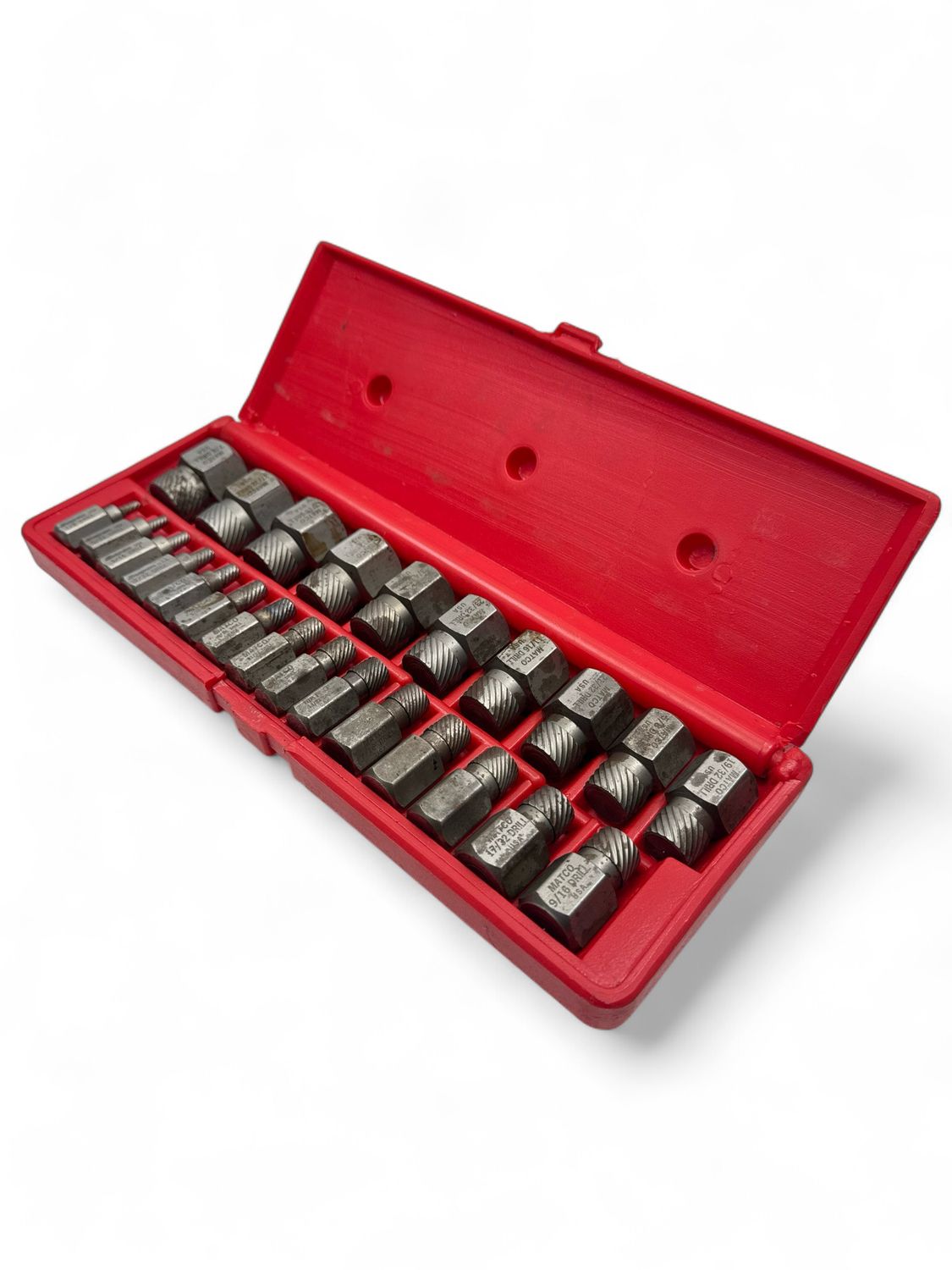 Matco Extractor Set Matco Tools 25pc Hexagonal Head Multi Spline Screw Extractor Set ...