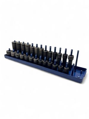 Snap On 26pc 3/8” Flank Drive Deep & Shallow Socket Set (8mm - 20mm)