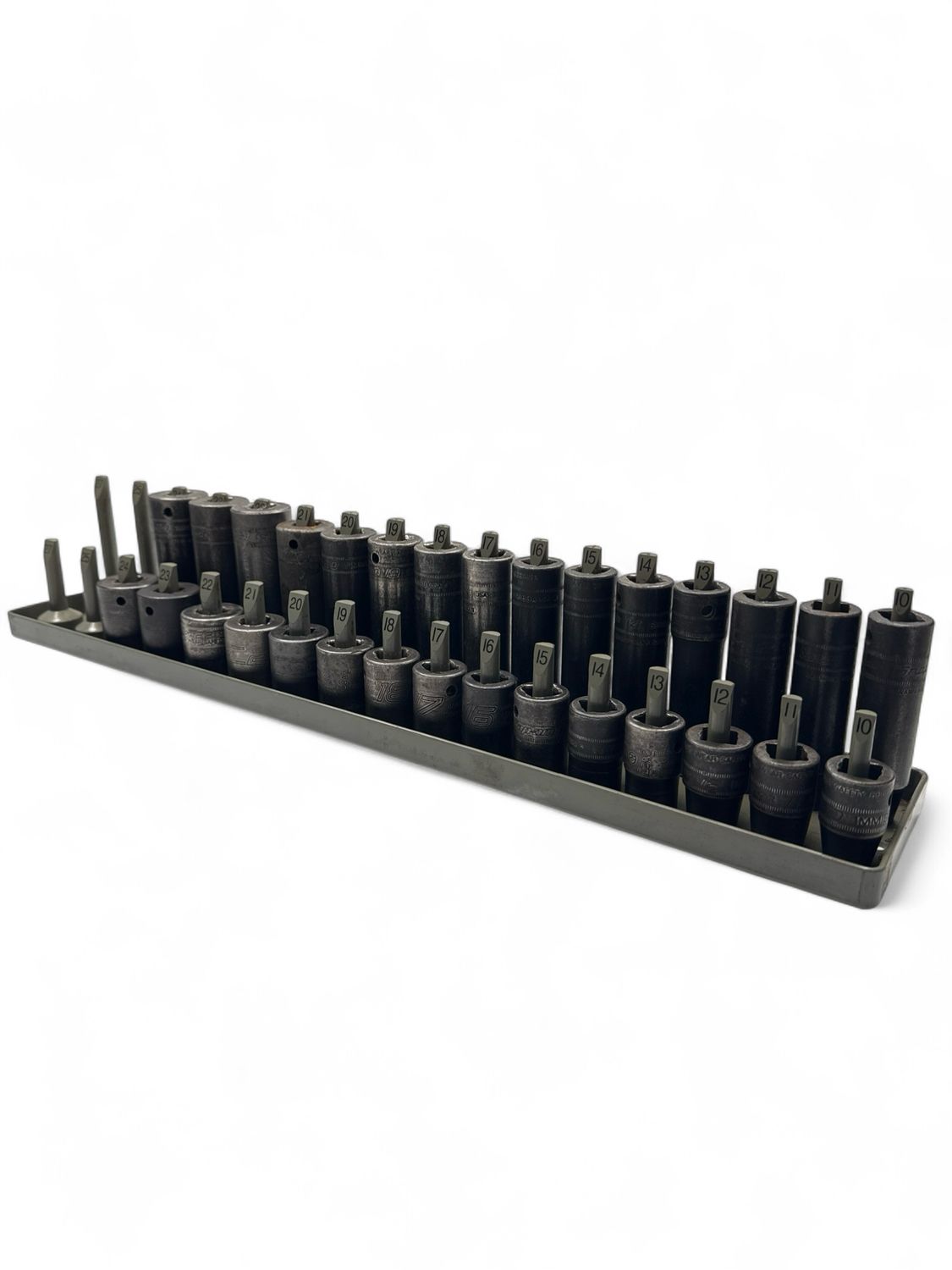 Snap On 30pc 1/2” Flank Drive Deep & Shallow 6pt Impact Socket Set (10mm - 24mm)