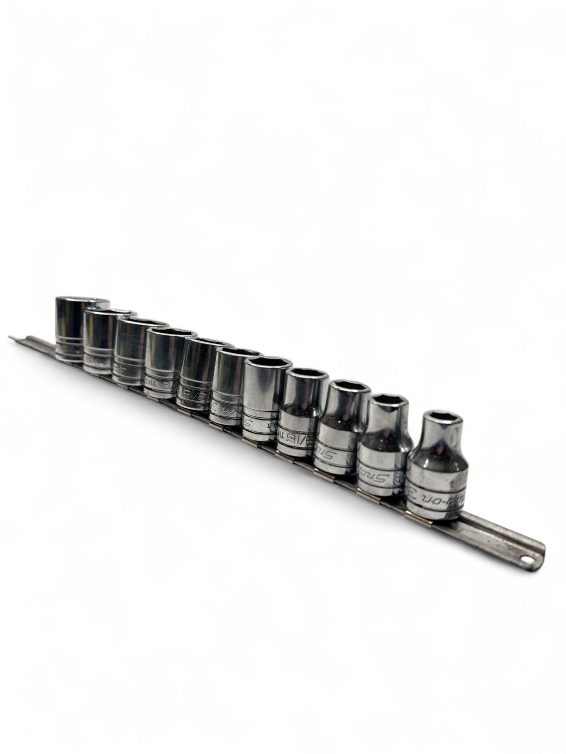 Snap On 13 Pc. 1/2" Drive 6-Point SAE Flank Drive Shallow Socket Set (3 ...
