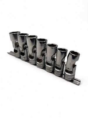 Snap On 7 pc 1/2" Drive 6-Point SAE Flank Drive® Shallow Universal Socket Set (9/16-15/16"), 307SUY