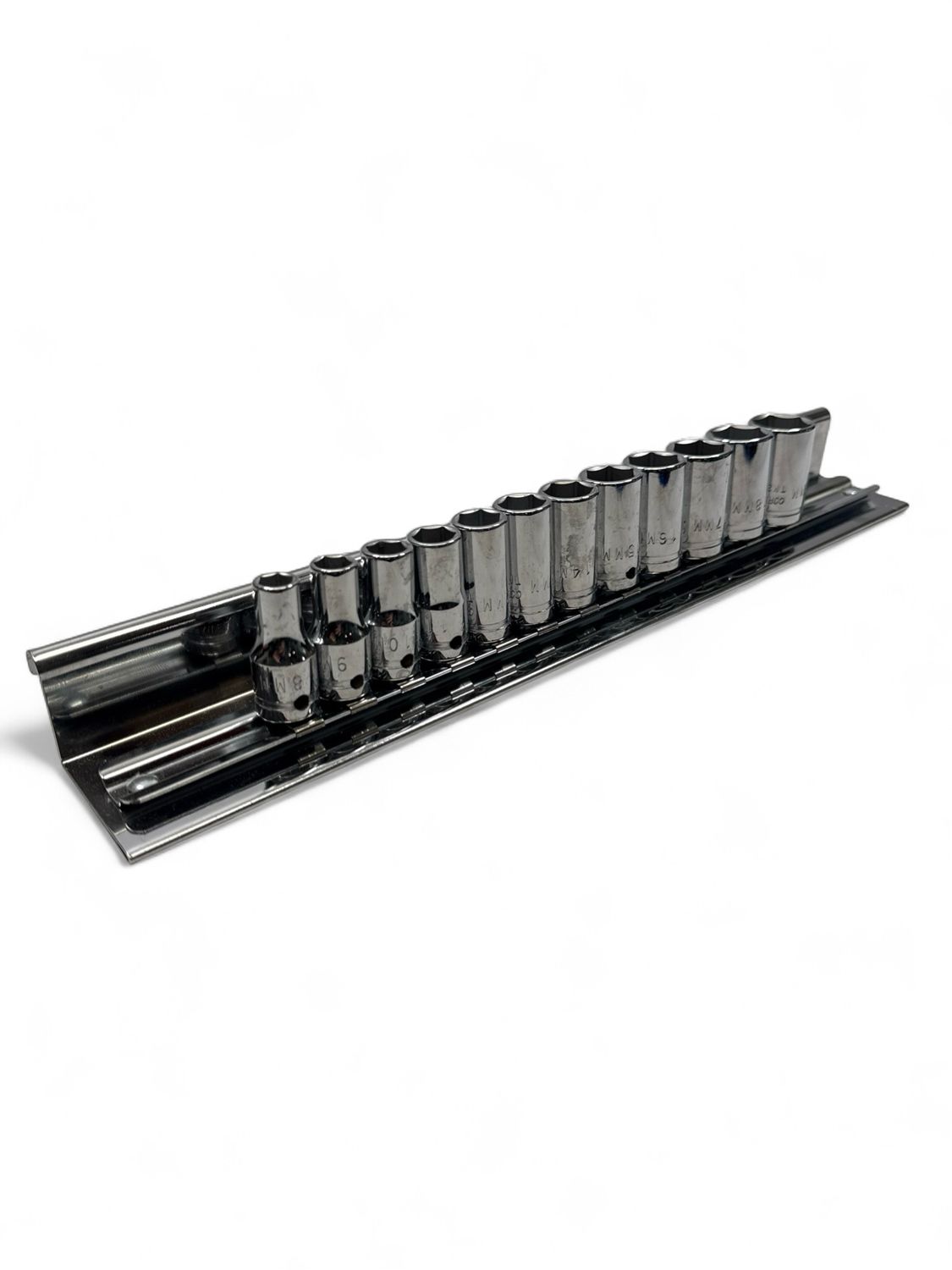 Cornwell 12 Piece 3/8” Drive Metric 6pt Mid-Length Socket Set, STM2212MLSP