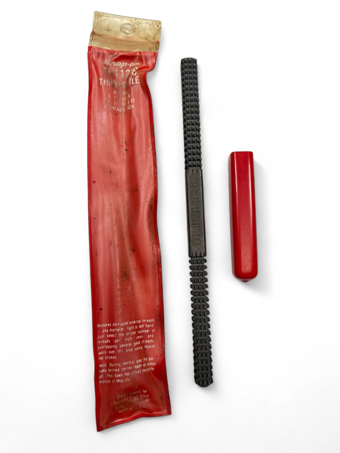 Snap On Thread Restorer File, TF1127B