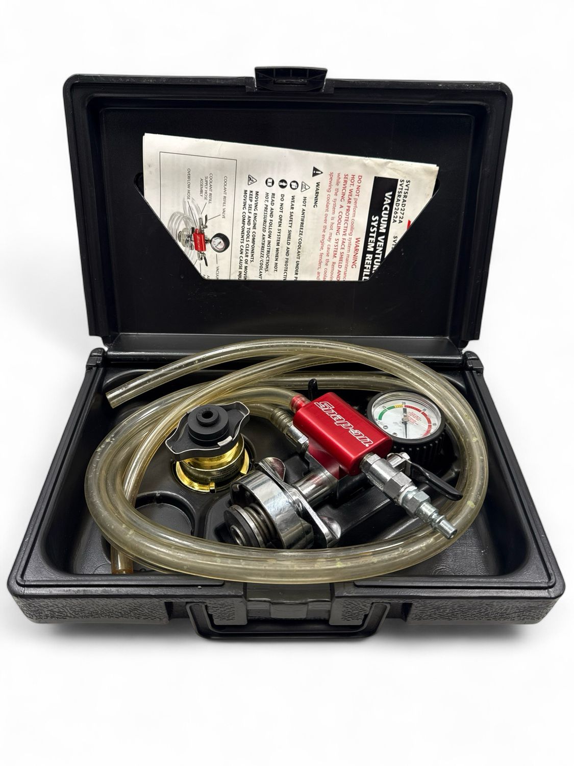 Snap On Vacuum Cooling System Refiller, SVTSRAD272A