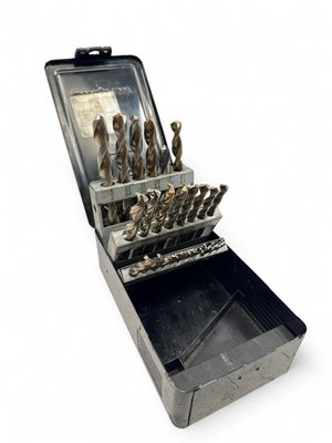 Snap On 29 pc Cobalt ThunderBit® 135° Split Point Drill Bit Set (1/16–1/2"), DBTBC129