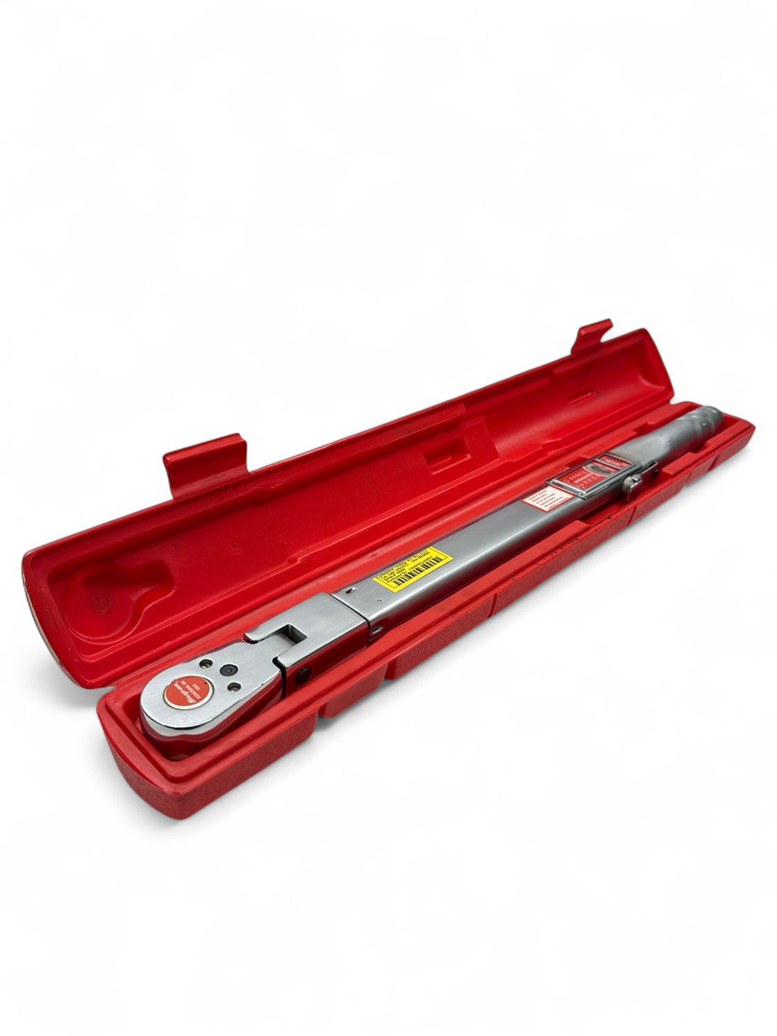 Snap On 1/2” Drive Click-Type Torque Wrench (40-250ft.lb), TQFR250C