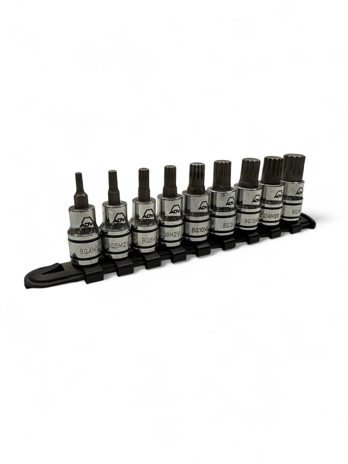 Matco Tools 9 Piece 3/8” Drive ADV Triple Square Bit Socket Set (M4-M6, M8, M10, M12-M14 & M16), SQM92VA