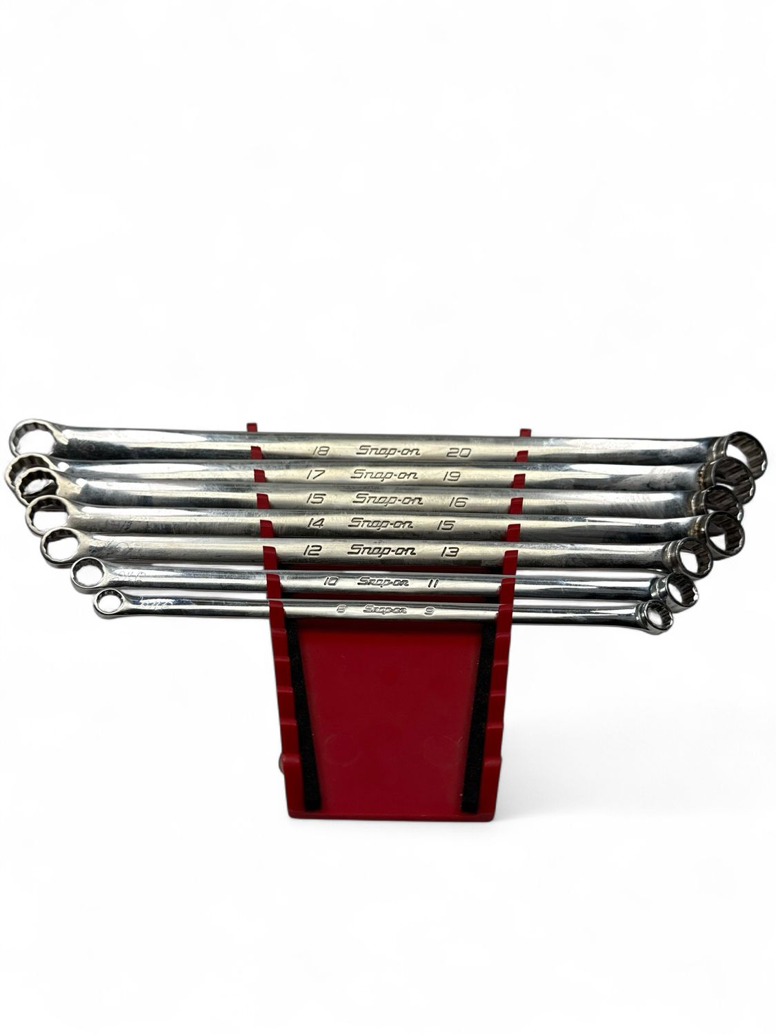 Snap On 6 Pc. Metric 12-Point Flank Drive High-Performance 15° Offset Box Wrench Set (8–20 mm) XDHM606