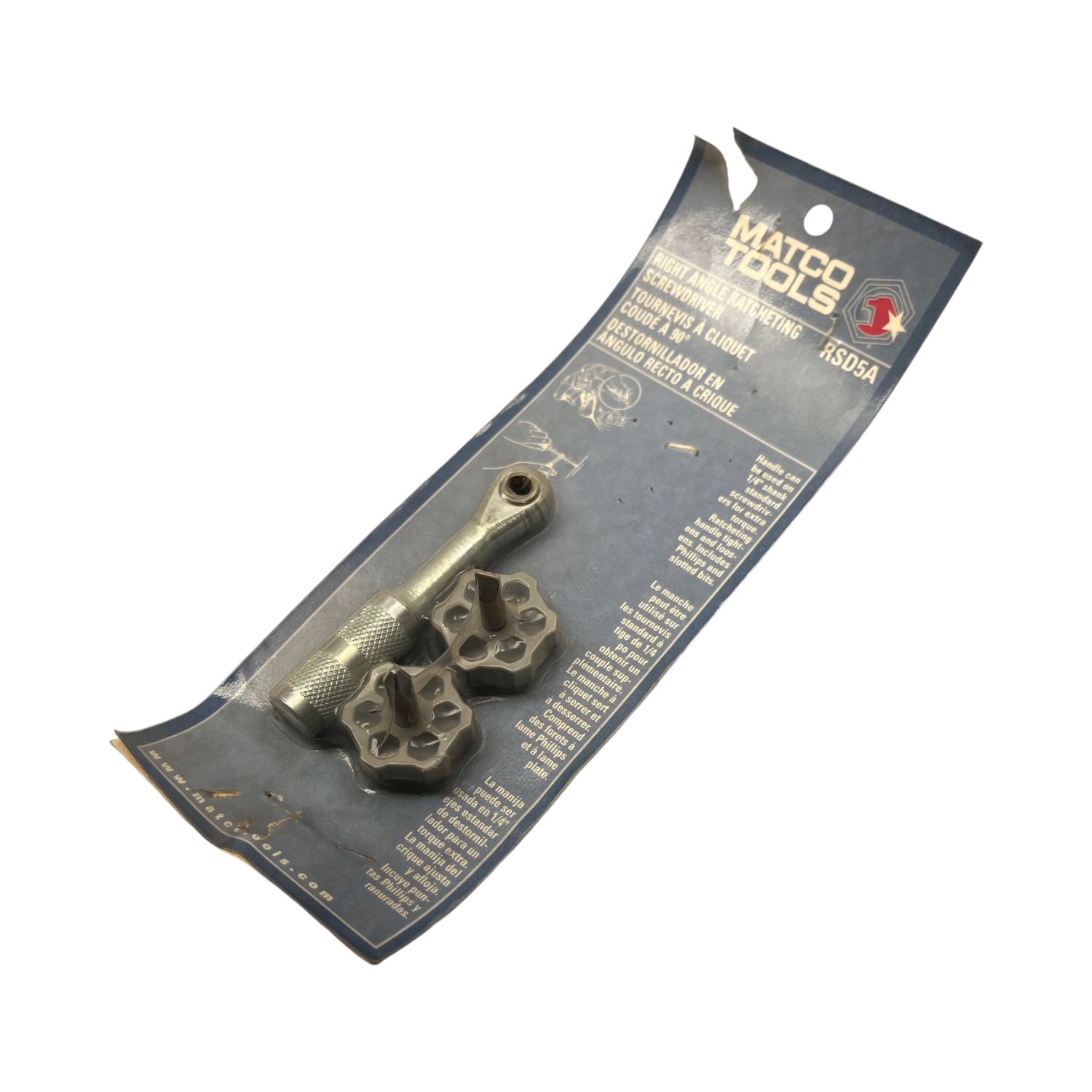 Matco Right Angle Ratcheting Screwdriver, RSD5A