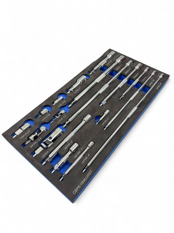 Cornwell Tools 18 Piece bluePOWER® Magnetic Extension, Universal