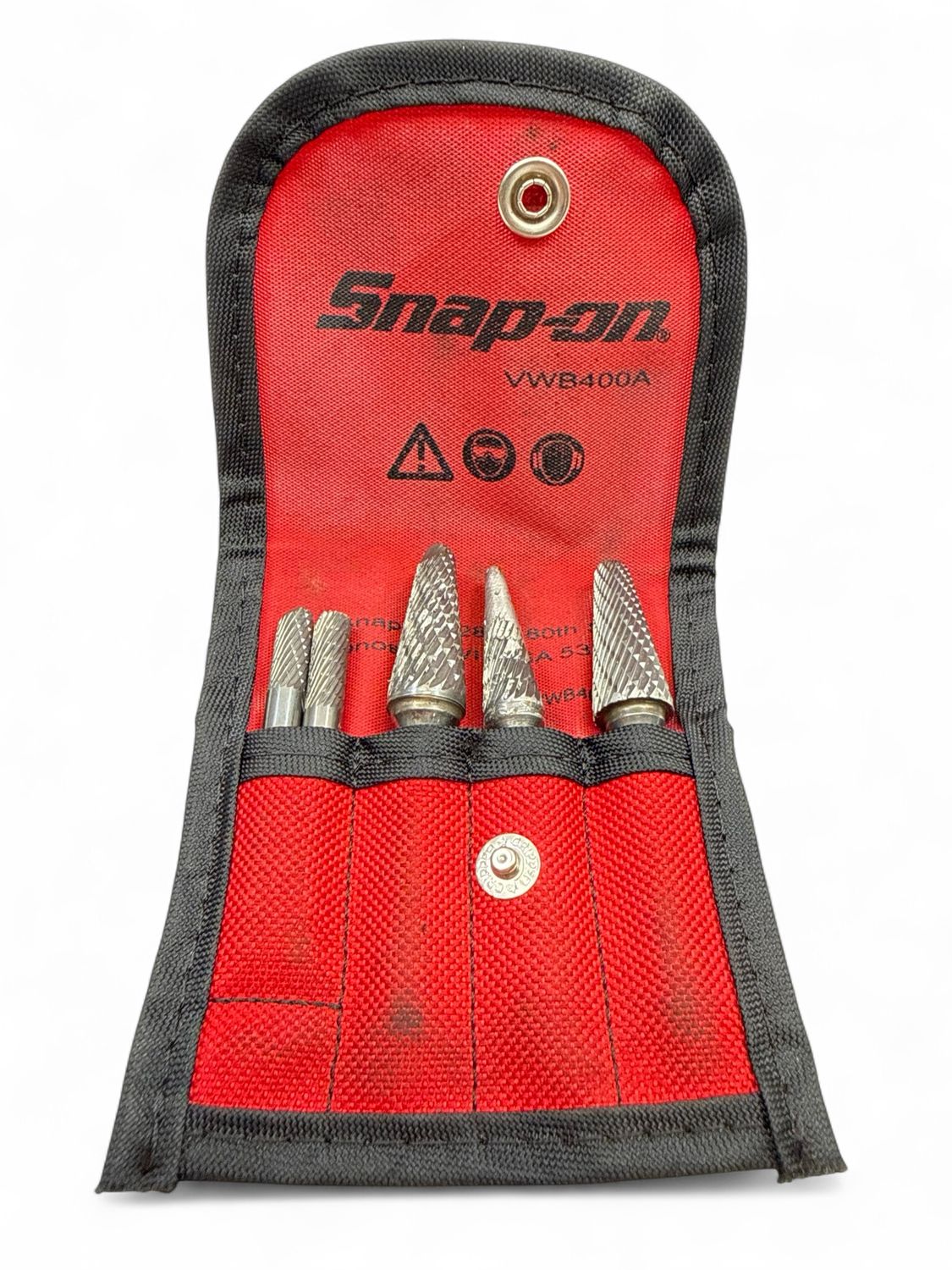 Snap On 4pc Carbide Burr Set, VWB400A