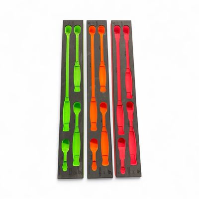 Snap On 4pc 3/8” Drive Ratchet Foam (FOAM ORGANIZER ONLY), FM204RT03B