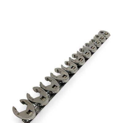 Matco 11 Pc. 3/8” Drive SAE Flare Nut Crowfoot Wrench Set, SRBCFN11C