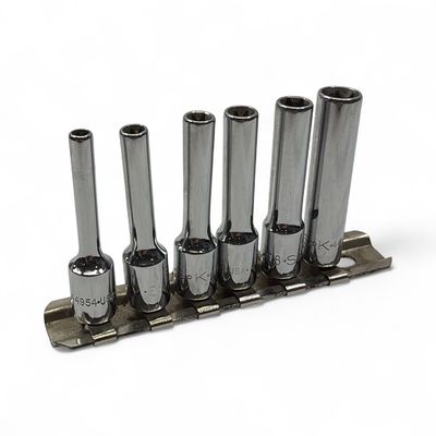 SK Tools 1/4 In Drive Deep Female E-Torx Socket Set (E4-E10), 44950