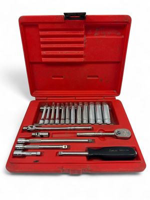 Snap On 31pc 1/4” Drive Flank Drive 6pt Metric General Service Set