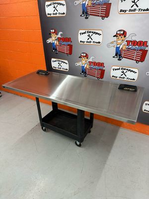 Snap On EPIQ 68 Stainless Steel PowerTop™ with LED Light, 30 x 68" (EPIQ™ series), KWSP3068DST