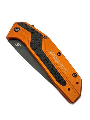 Snap-on スナップオン　 Kershawカーショウナイフ. Snap On X Kershaw 4-1/2” Liner Lock Spring Action Pocket Knife, SO88OR