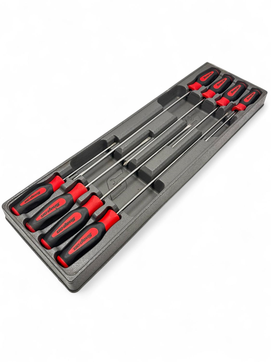 Snap On 8 pc Instinct® Soft Grip Extra-Long Combination Cabinet ...