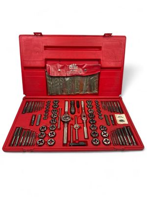 Mac Tools 78pc Matrix Tap And Die Set W/ 36pc HSS Drill Bit/ Spiral Screw Extractor Set