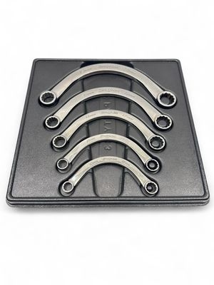 Snap On 5 Pc. Metric Half Moon Box Wrench Set, CXM605