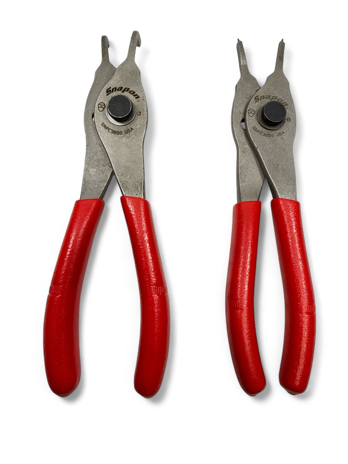 Snap On 2pc Convertible Snap Ring Pliers Set, (orange), SRPC1020 - Shop ...