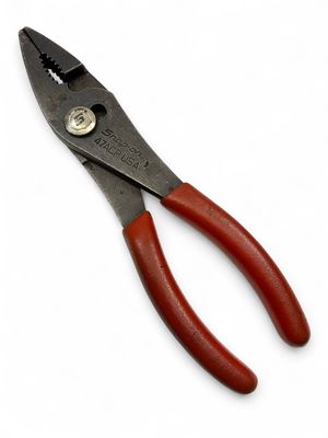 Snap On 8" Talon Grip Combination Slip-Joint Pliers (Red), 47ACP