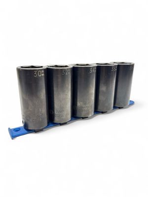 Matco 5pc 1/2” Drive Metric 6pt Deep Impact Socket Set, SCDPM56TA