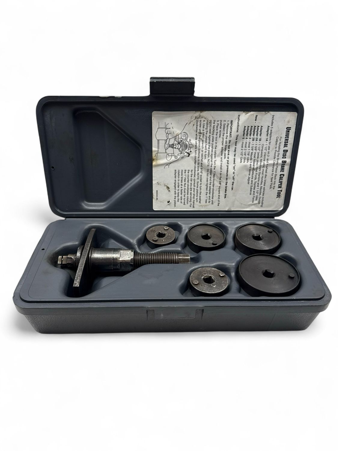 Matco 6pc Rear Disc Brake Caliper Tool, DB25