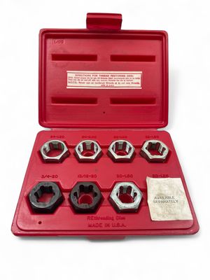 Cornwell Spindle Rethreading Dies, JA-52