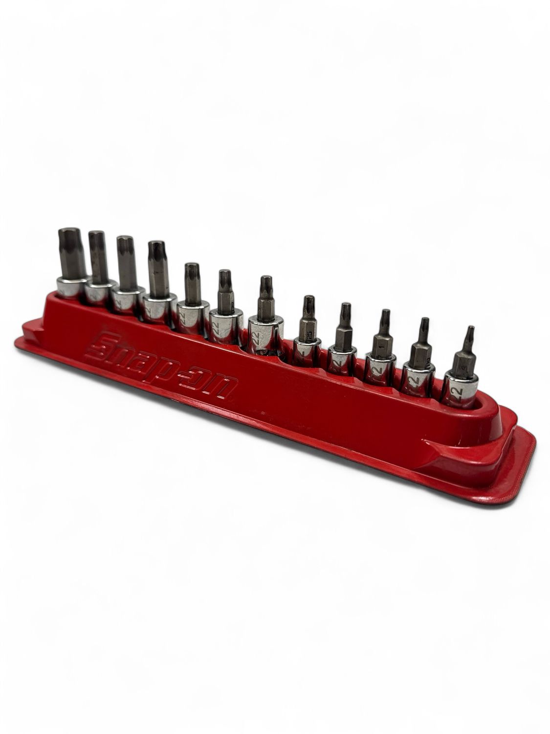 Snap On 12 Pc. Combination Drive Torx Bit Standard Socket Set (T8-T55 ...