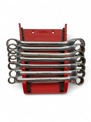 Snap On 7pc SAE Short 10° Offset Box Wrench Set, XS609A