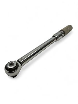 SK Tools 3/8” Drive Micrometer Clicker Torque Wrench (50 - 250 In-lbs), 73026