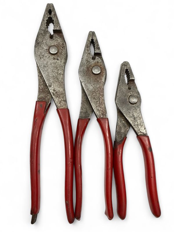 Blue Point 3pc 7”, 8”, 10” Slip Joint Pliers Set