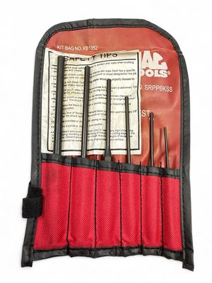 Mac Tools 6 Pc. Roll Pin Punch Set, SRPP6KSS