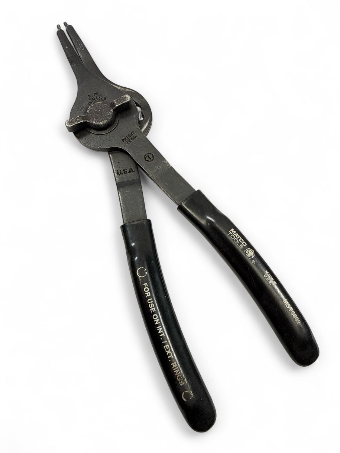 Matco Tools Quarter Turn Internal/External Snap Ring Pliers, MST56029