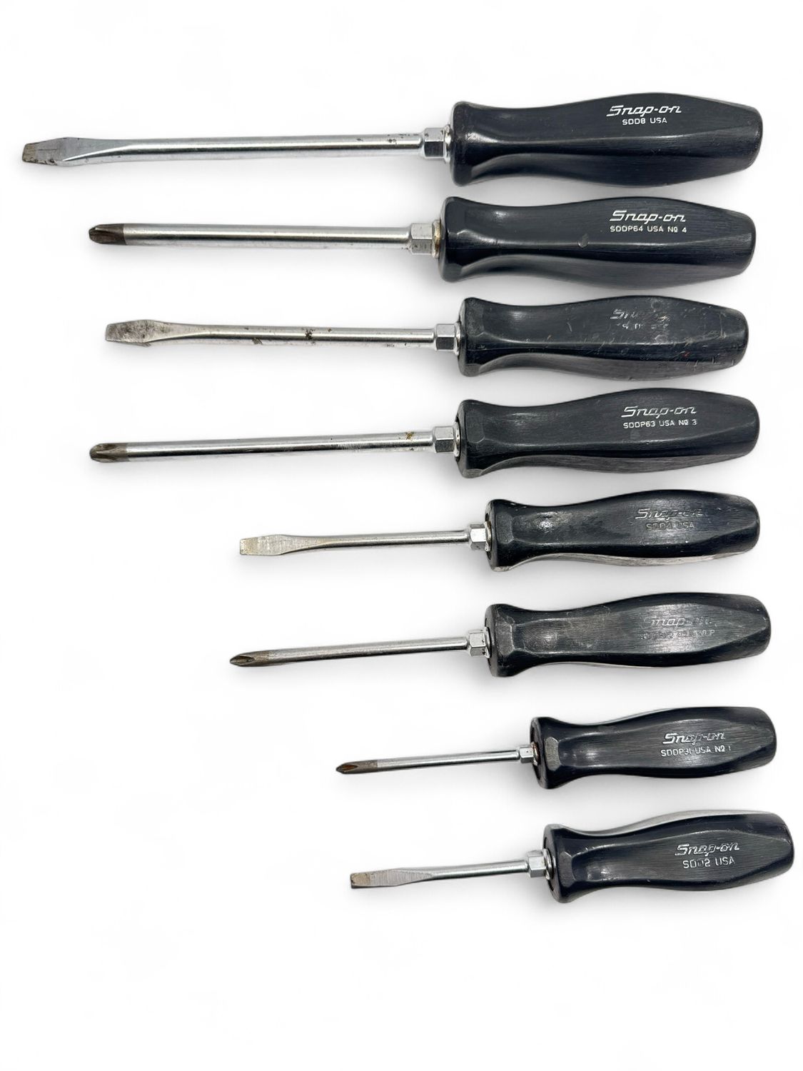 Snap On 8pc Combination Hard Handle Screwdriver Set - Shop by ...