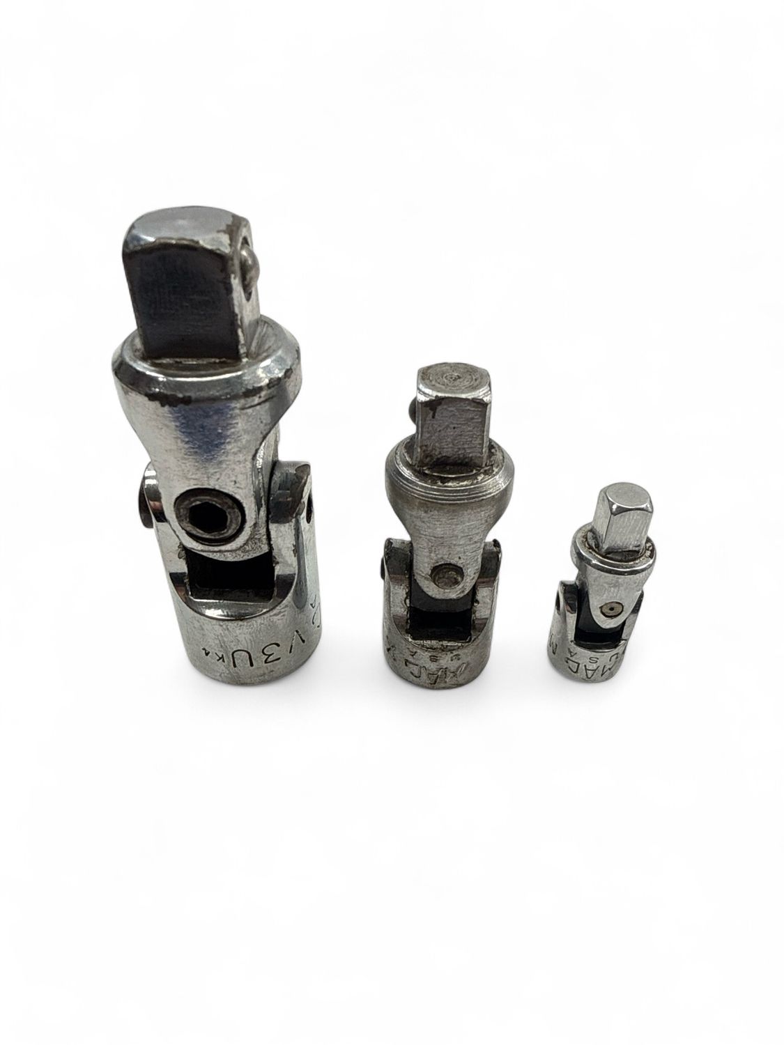 Mac Tools 3pc Universal Joint Socket Adapter Set (1/4”, 3/8”, & 1/2”)