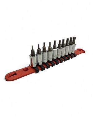Matco 10pc 1/4” Drive SAE Hex Bit Socket Set, SAXY10R