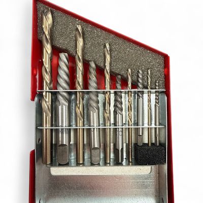 Viper 10pc Left Hand Drill Bit Set, SPBRSQ2