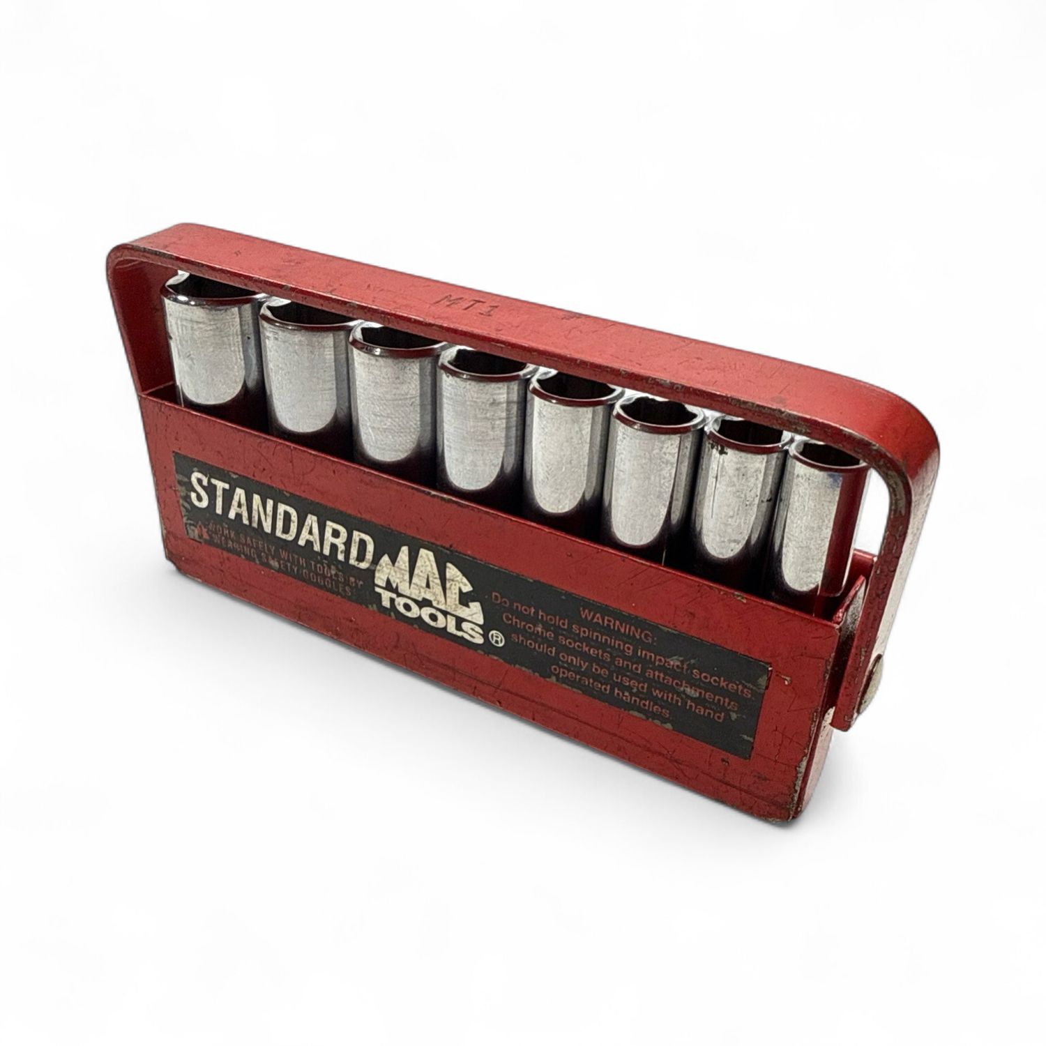 Mac Tools 8pc 1/4” Drive SAE Deep Socket Set, (1/4”-9/16”), SMD86TR