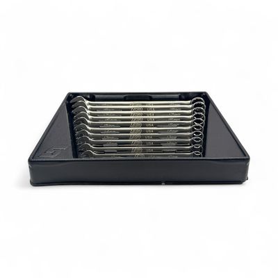 Snap On 100 Year Anniversary 10 Pc. 12-Point Metric Flank Drive Plus Combination Wrench Set (10–19 mm) SOEXM710