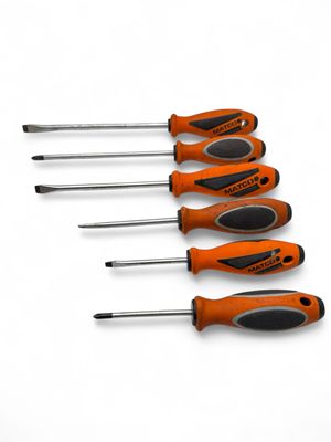 Matco 6pc Orange Screwdriver Set, SSO8C