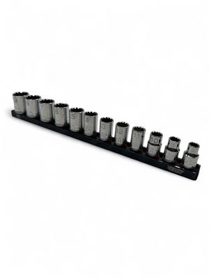Mac Tools 12 Pc. 3/8 Mac Tools 12 Pc. 3/8" Drive Metric Spline Socket Set (8-19mm) SXM12SBRPT