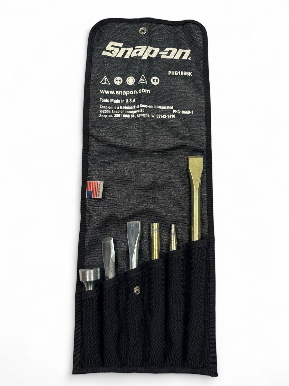 Snap On 6 pc Air Hammer Bit Set, PHG1066K